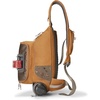 image:imageOrvis Guide Sling Fly FishingPack 18L Recycled CORDURA Sling Backpack with Tippet Docking Station Water Bottle Pocket Dusty Olive  OSDark Vicuna