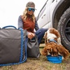 image:imageOrvis Tough Trail Dog Travel Tote  Durable Tote Bag for Pets Stylish Handbags for Outdoor AdventuresWaterResistant DesignAsphalt