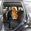 image:imageOrvis GripTight Quilted HoseOff Dog Car Seat Cover for Back Seat  Waterproof Car Seat Protector with Seat Belt Slits Khaki  XLargeSlate