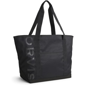 image:imageOrvis Adventure Tote Bag  Durable Canvas Carryall with Zipper Closure MultiPocket Organizer for TravelTrekkage Black