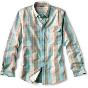 image:imageOrvis Mens Midweight Shooting ShirtBlue Plaid