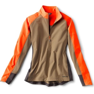 image:imageOrvis Womens PRO LT Softshell PulloverTanBlaze